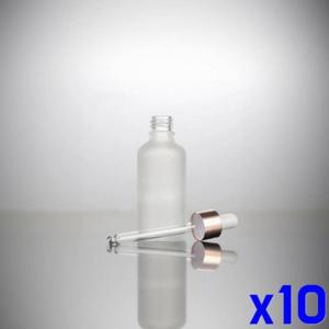 화장품소분용기 휴대용 x10개 15ml 스포이드유리병