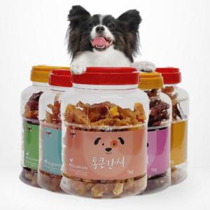 [FW25] 건조 강아지 애완견 닭갈비 간식 사사미 1kg 대용량