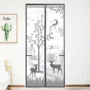 디자인 자석 모기장 100x200cm 고급 현관 방충망 방문 자동