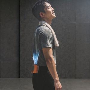 베르 핸디선풍기 목걸이형 핸디형 허리착용 다용도 휴대용 캠핑 등산 작업 야외