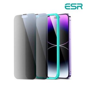 13/13 프로/14/16e/SE4(iPhone13/13 Pro/14/16e/SE4) ESR 프라이버시 사생활 풀커버 강화유리 2팩