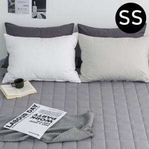 해피니 샤이니 40수 순면 누빔 매트리스커버 슈퍼싱글 SS (그레이)