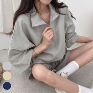 여성트레이닝 상하의세트 아노락 여자데일리트레이닝 여성캐주얼운동 여성츄리닝