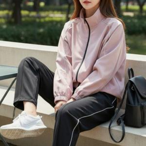 여자 트레이닝 긴팔 상하 세트 러닝복 바람막이 아노락 츄리닝 빅사이즈
