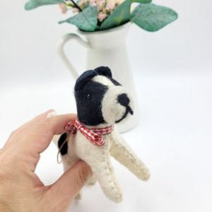 혜명몰 인도산 WOOL 핸드메이드 키링(바둑이) 호텔키링 강아지인형키링 인형키링 봉제인형키링