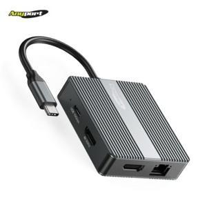 [애니포트]Type C타입허브 TC710GHD USB 3.2 10G 모니터 듀얼 확장