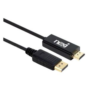 4K HDMI V1.2 TO DP케이블 5M 고화질화면 미러링 or 확장 노트북 빔프로젝터 PC 컴퓨터 60HZ 3D기술지원