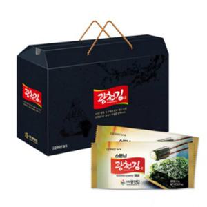 명절 설날 광천 김 선물 세트 5g 30봉 푸짐한 회사 단체 기프트 가성비 선물세트 김선물세트