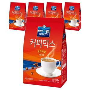 맥스웰하우스 오리지날 커피믹스 자판기용 800gx5개