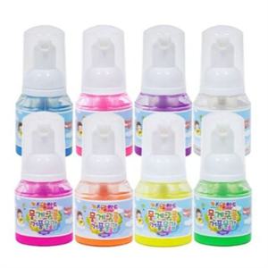 무독성 어린이 거품 물감 유아 아동 거품 물감 목욕 미술 40ml 8색
