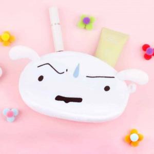 생리대 심플 짱구 여성 미니 흰둥이 휴대 멀티 화장품 파우치 여행 반지
