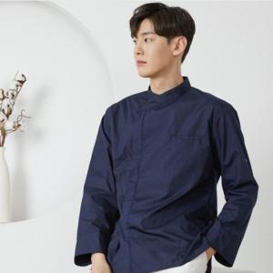 3색 1개 하프 크로스넥 조리복 위생복 조리사복 유니폼 셰프복 주방가운 주방복