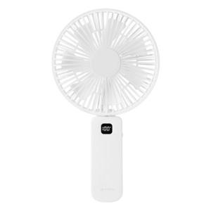 JMds 자이온 핸디선풍기 무선 와이드 빅팬 LED 손선풍기 (BIGFAN350) (화이트) 휴대용 미니 선풍기