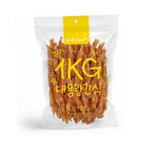 바른츄 닭가슴살 1kg 강아지 대용량 가성비 간식