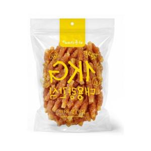 바른츄 닭가슴살 강아지간식 고구마 1kg 강아지 대용량 가성비 간식