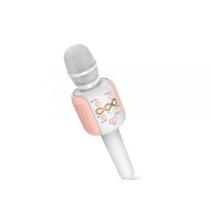 블루투스 노래방 무선 마이크 매직 보이스 볼륨조절 가능 다이나믹 스피커 플레이어 모드 LED조명 에코조절