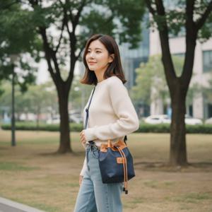 미러리스 카메라 가방 숄더백 컴팩트 수납 파우치 출사 여행용 크로스백 케이스