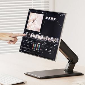 [애니포트]엘마운트 가스스프링 터치스크린 및 모니터 타블렛암 거치대 GTS15 PLUS