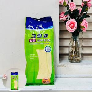 업소용위생장갑 주방 김장 설거지 미끄럼방지 라텍스 요리 식품용 간편 고무장갑 10켤레