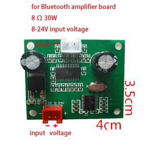 우수-30W Bluetooth 전력 증폭기 TWS 스피커 사운드 모듈 보드 오디오 수신기 증폭기 보드 내구성 쉬운 설치