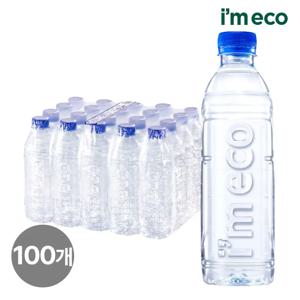 아임에코 가벼운샘 생수 무라벨 산수음료 500ml 100개