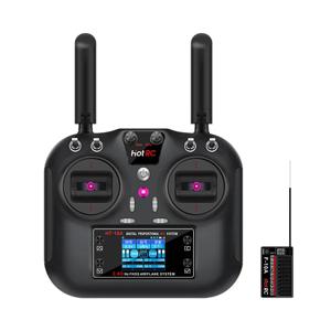 Hotrc Hot RC HT-10A HT10A 2.4Ghz 10CH 원격 컨트롤러 F-10A F10A 수신기 RC 항공기 차량 보트 드론 액세서리 부품