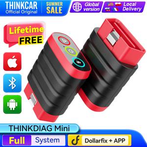 THINKCAR THINKDIAG 미니 자동 obd2 스캐너 전체 시스템 진단 모든 자동차 평생 무료 자동차 진단 스캔 도구
