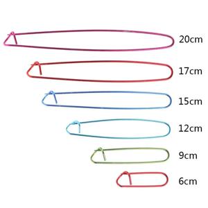 2개/6개 세트 알루미늄 뜨개질 바늘 클립 공예 스티치 홀더 안전핀 코바늘 락킹 위빙 바느질 도구