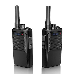 2팩 어린이용 양방향 무전기, 3KM 장거리, 1200mAh 충전식 배터리, 16채널 간편 작동, 야외 캠핑용