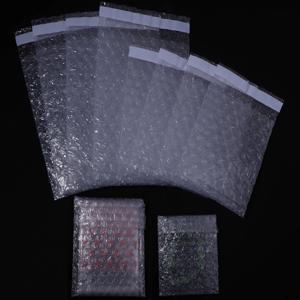 10-50pcs 자체 밀봉 플라스틱 버블 가방 쿠션 랩 패딩 버블 포장 필름 충격 방지 폼 가방 종이 포장