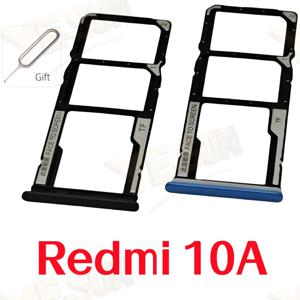 Xiaomi Redmi 10A Sim 트레이 카드 슬롯 SIM 카드 리더 어댑터 수리 부품 용 Sim 카드 트레이