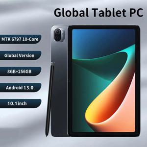 새로운 5G 정품 패드 8GB 램 256GB 롬 10.1인치 안드로이드 13 태블릿 10코어 구글 플레이 4G 통화 가능 와이파이 태블릿 PC 8000mAh