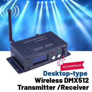 무선 컨트롤러 DMX512 ISM XLR 수신기 송신기 디스코 DJ 파티 바 무대 PAR 이동 헤드 레이저 빛