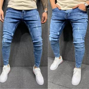 남성 블랙 청바지 슬림 피트 품질 그레이 캐주얼 남성 청바지 바지 스키니 피트 남성 바지 힙합 streetwear 코튼 데님 바지