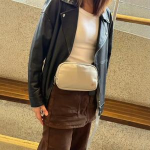 세련된 캐주얼 옥스퍼드 천 크로스바디 백 여성용 싱글 숄더백 모든 경우에 적합한 다용도 트렌디 스포티 허리백