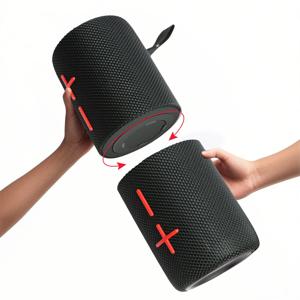 2 in 1 휴대용 분리형 40W 무선 스피커, IPX6 방수 휴대용 듀얼 스피커 RGB 조명 TWS 페어링 야외 및 가정용