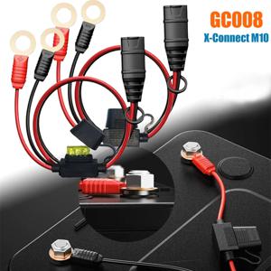 1/2PCS M10/M6 실리콘 케이블 카 플러그 NOCO GC008 X-Connect 케이블 아이렛 터미널 커넥터 용 고속 충전 커넥터 케이블