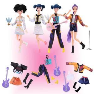 인기 있는 걸그룹 주변복+액세서리, 11.5인치 사이즈의 여아에게 적합하며, 어린이 연령대에 적합합니다.