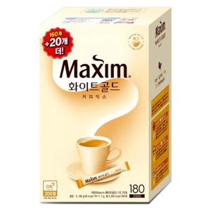 [믹스커피]동서 맥심 화이트골드 커피믹스 190T