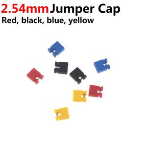 1000개 피치 점퍼 쇼트 캡 & 헤더 & 와이어 하우징 2.54MM 2.0MM 1.27MM 셰인트 검정색 노란색 흰색 녹색 빨간색 파란색