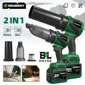 뉴베니 2IN1 브러시리스 3000W 전기 터보 블로워 제트 팬 650M/S 강력한 자동차 건조기 눈 먼지 제거 도구 마키타 배터리용