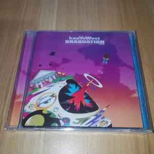 카니예 웨스트 그라디루션 CD 클래식 힙합 랩 팝 랩 음악 앨범 가정용 차량용 오디오 팬 컬렉션 및 선물용 재고 있음