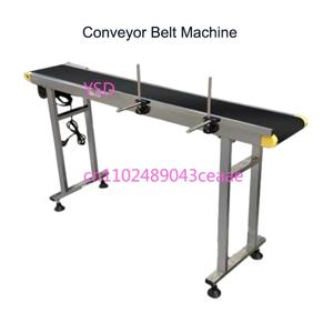 150cm PVC 컨베이어 벨트 기계, 조절 가능한 스테인리스 스틸 가드레일, 자동 전기 산업용 운반 벨트