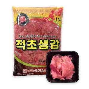 적초생강 1.3kg 슬라이스 초생강 반찬