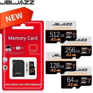 마이크로 SD 카드 512GB 클래스 10 고속 메모리 카드 128GB U3 V30 TF 플래시 카드 64GB 256GB 샤오미 폰 카메라 PC용