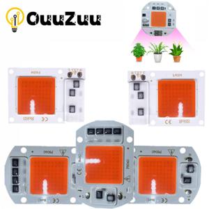 LED COB 라이트 칩 전체 스펙트럼 AC 220/110V 10W 20W 30W 50W-100W 성장 꽃 모종 성장 식물 조명에 대 한 드라이버 필요 없음