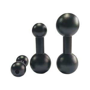 알루미늄 합금 볼 헤드 17mm/20mm/25mm 더블 볼 헤드 연결 로드 오토바이 카메라 브래킷 전송 액세서리