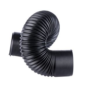 63mm 76mm 자동차 냉기 흡입 튜브 2.5인치 3인치 블랙 유니버설 플렉시블 에어 인렛 파이프 시스템 자동차 에어 인렛 호스