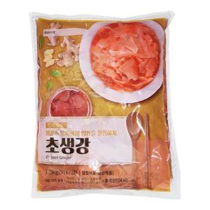 반찬단지 초생강 적색 1.3kg