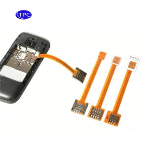 100mm 나노 4FF 심 카드 컨버터 - 나노 4FF 마이크로 3FF 표준 2FF 심 카드 어댑터 변환 라인